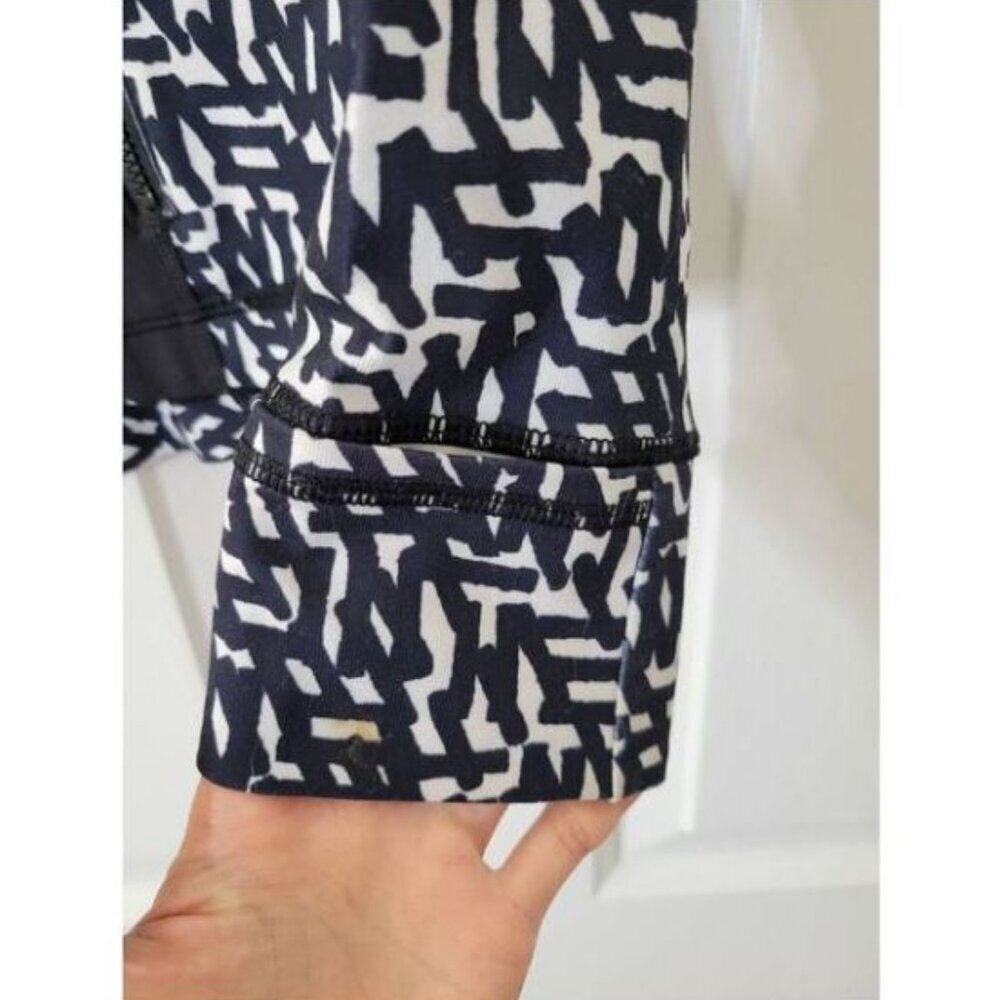Lululemon Define Jacket Rare Print Net Pop Sz 8 - Picture 8 of 11